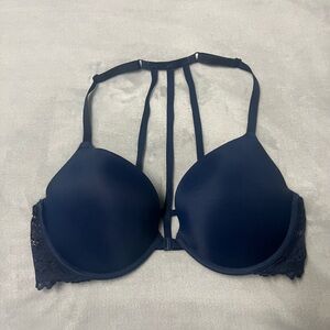 🌻Elegant Navy Blue Lace Bra